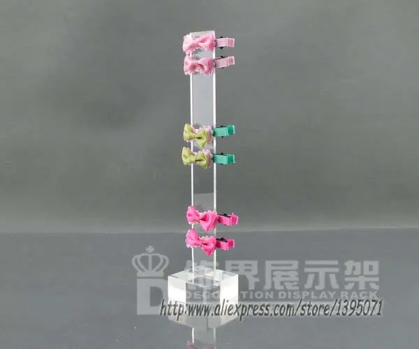 2pcs/lot Clear Acrylic Hairpin Dislay Rack Headwear Showcase Hair Accessories Display Stand Jewelry Display Props
2pcs/lot Clear Acrylic Hairpin Dislay Rack Headwear Showcase Hair Accessories Display Stand Jewelry Display Props
