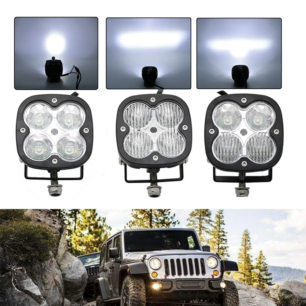 1/2pcs 12V 24V 40w 2Inch spot flood combo beam led wrok light Offroad Light Car Truck SUV ATV UTV UTE Led Driving Lights
1/2pcs 12V 24V 40w 2Inch spot flood combo beam led wrok light Offroad Light Car Truck SUV ATV UTV UTE Led Driving Lights