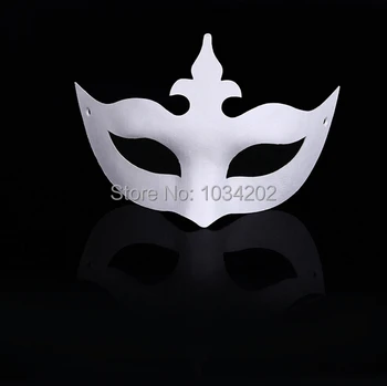 White Hand-painted masks Half Face Mask Halloween blank paper DIY Hip-Hop mask street dancing Christmas gifts free shipping
White Hand-painted masks Half Face Mask Halloween blank paper DIY Hip-Hop mask street dancing Christmas gifts free shipping