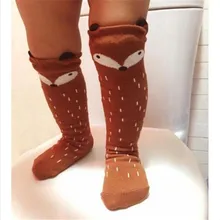 Fox-Socks Toddler Kids Girl Knee Baby with Cotton Boy Blend Fox-Socks Toddler Kids Girl Knee Baby with Cotton Boy Blend