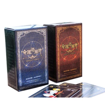 72Pcs/Lot Destiny Tarot Card poker Family Student Fun Pokers Game Card Used To Divine Interesting Entertainment Board Game
72Pcs/Lot Destiny Tarot Card poker Family Student Fun Pokers Game Card Used To Divine Interesting Entertainment Board Game