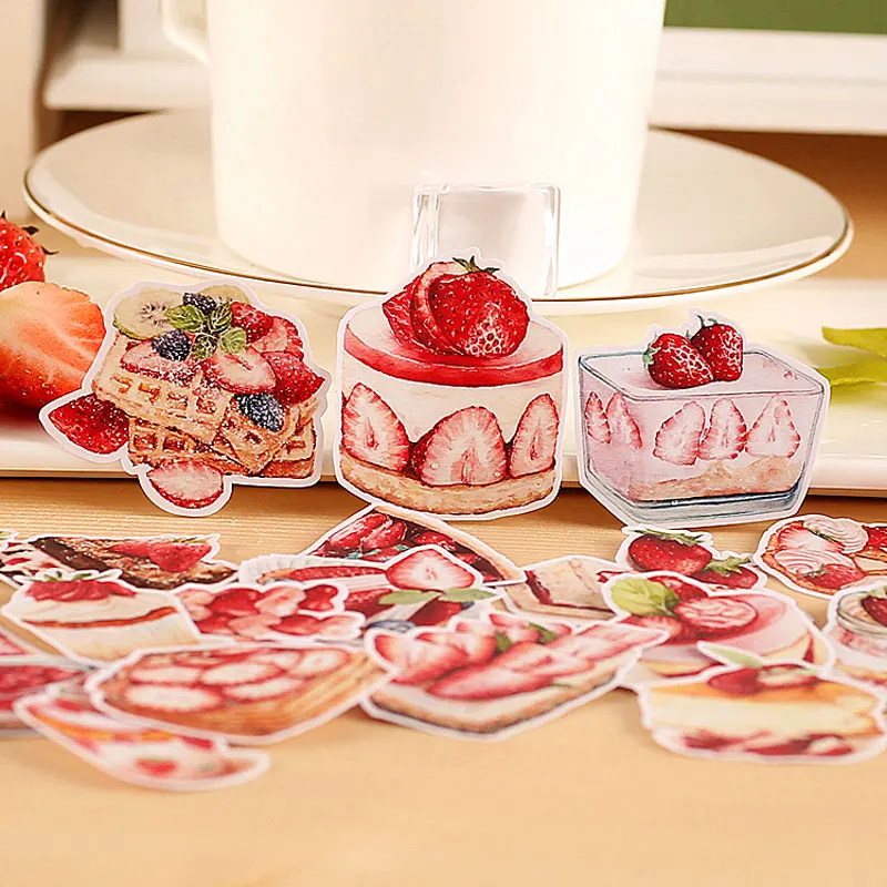 20 Pcs/Pack Fruit Dessert Cake Stickers Kawaii Strawberry Food Scrapbooking Stickers DIY Decoration Bullet Journal Diary Craft
20 Pcs/Pack Fruit Dessert Cake Stickers Kawaii Strawberry Food Scrapbooking Stickers DIY Decoration Bullet Journal Diary Craft