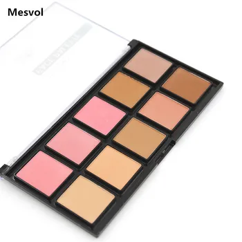 Contour Powder & highlighter 1 pcs Professional Makeup Face 10 Colors Pressed Powder Repair capacity powder Palette FC454A 
Contour Powder & highlighter 1 pcs Professional Makeup Face 10 Colors Pressed Powder Repair capacity powder Palette FC454A