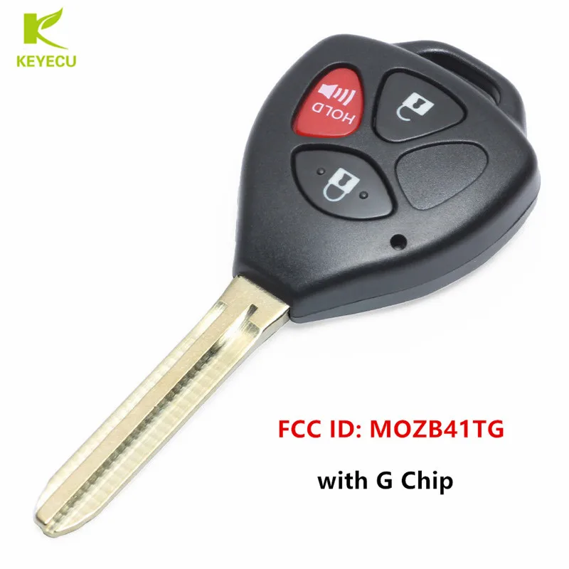 KEYECU New Replacement Keyless Entry Remote Car Key Fob 3 Button With G Chip for Scion TC 2011-2013 FCC: MOZB41TG
KEYECU New Replacement Keyless Entry Remote Car Key Fob 3 Button With G Chip for Scion TC 2011-2013 FCC: MOZB41TG