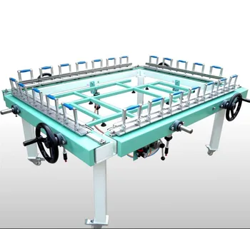 Precision double clamp mesh automatic stretching machine
Precision double clamp mesh automatic stretching machine