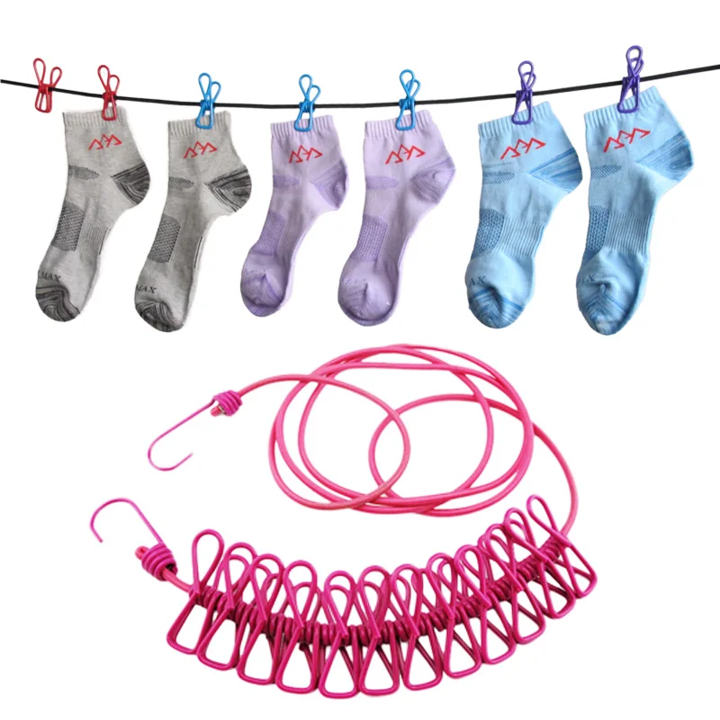 ShineTrip 185cm PVC & Stainless Steel Outdoor Sports Travel Clothesline with 12 clips Hiking Camping Clothesline
ShineTrip 185cm PVC & Stainless Steel Outdoor Sports Travel Clothesline with 12 clips Hiking Camping Clothesline