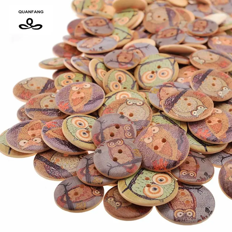 2017 Real 2 Holes Wooden Button For Diy Scrapbooking Patchwork Sewing Decorative For Crafts Home Decoration Owl Printed Series
2017 Real 2 Holes Wooden Button For Diy Scrapbooking Patchwork Sewing Decorative For Crafts Home Decoration Owl Printed Series