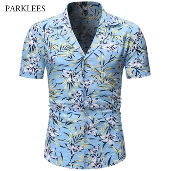 Mens Hipster Beach Hawaiian Shirt 2019 Fashion Slim Fit Short Sleeve Floral Shirts Camisa Masculina Holiday Vacation Casual Men
Mens Hipster Beach Hawaiian Shirt 2019 Fashion Slim Fit Short Sleeve Floral Shirts Camisa Masculina Holiday Vacation Casual Men