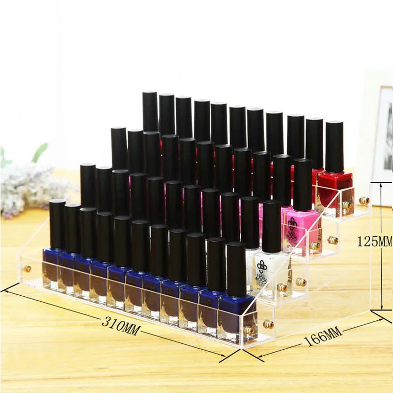 Acrylic 4 Tiers Nail Polish Rack Sunglasses Holder Makeup Organizer Lipstick Holder Manicure Storage Shelf Nail Polish Display
Acrylic 4 Tiers Nail Polish Rack Sunglasses Holder Makeup Organizer Lipstick Holder Manicure Storage Shelf Nail Polish Display