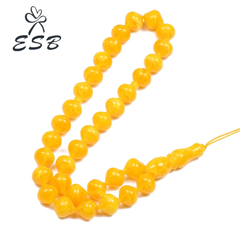 ESB 2018 Hot Selling Isam Imitation Islamic Prayer Beads Strand Bracelets Muslim Rosary Size 14*15MM 33 Tesbih IA-MR002
ESB 2018 Hot Selling Isam Imitation Islamic Prayer Beads Strand Bracelets Muslim Rosary Size 14*15MM 33 Tesbih IA-MR002