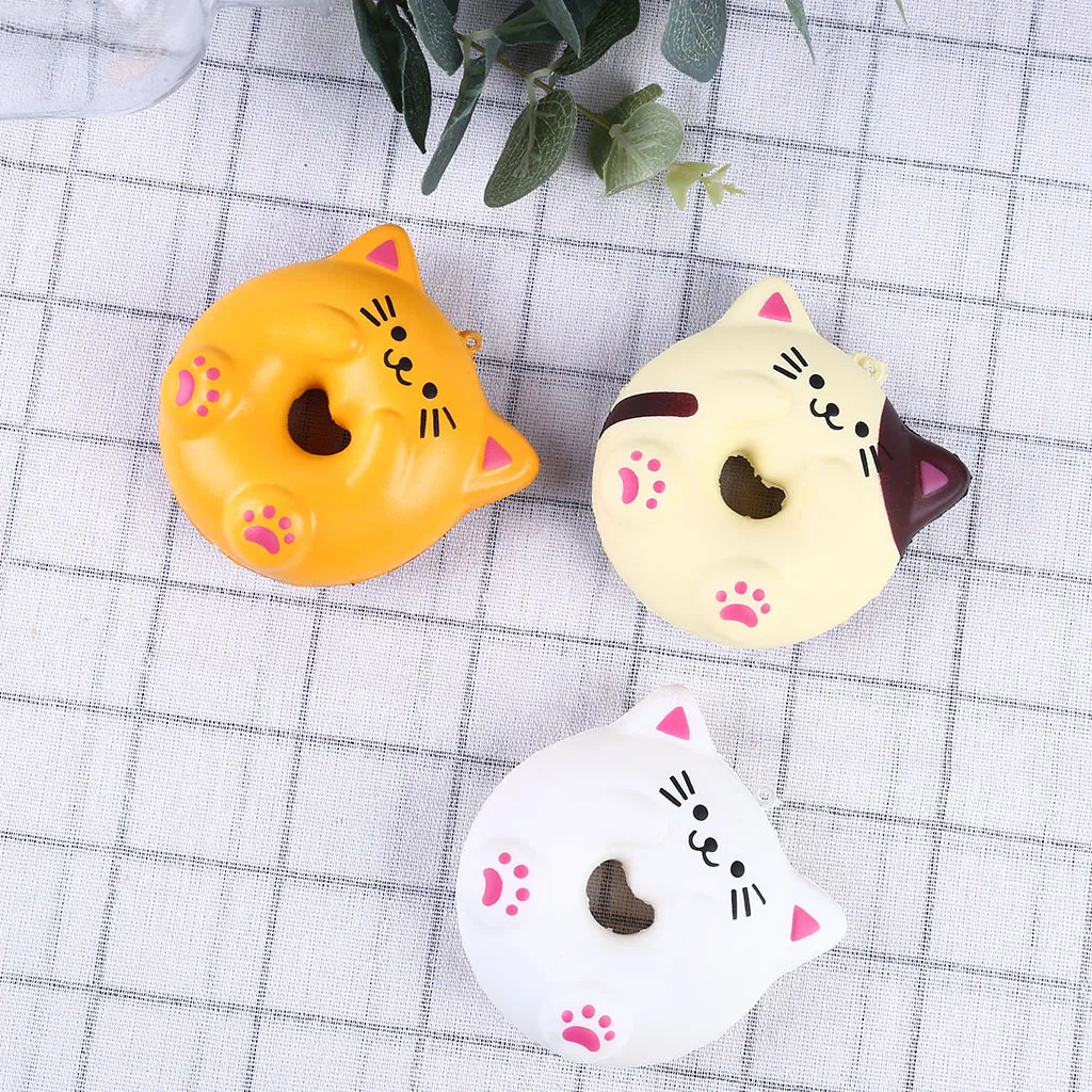 Squishy toys Lovely Jumbo Cat Animal Donut Slow Rising Squishy Bead Chain Authentic Licenced Packing Squeeze Phone Strap 50
Squishy toys Lovely Jumbo Cat Animal Donut Slow Rising Squishy Bead Chain Authentic Licenced Packing Squeeze Phone Strap 50