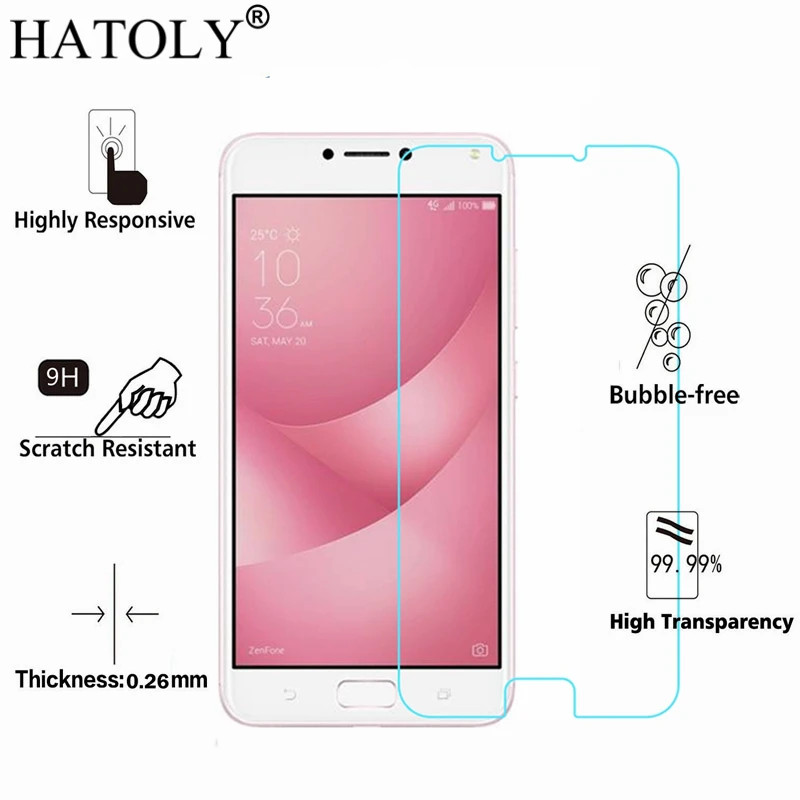 2PCS Tempered Glass For Asus Zenfone 4 Max ZC554KL Ultra-thin Screen Protector for Asus Zenfone 4 Max ZC554KL X00ID Film HATOLY
2PCS Tempered Glass For Asus Zenfone 4 Max ZC554KL Ultra-thin Screen Protector for Asus Zenfone 4 Max ZC554KL X00ID Film HATOLY