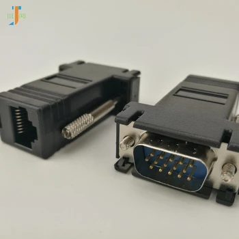 VGA To RJ45 Connector New VGA Extender Female To Lan Cat5 Cat5e RJ45 Ethernet Female Adapter Wholesale 1000pcs/lot
VGA To RJ45 Connector New VGA Extender Female To Lan Cat5 Cat5e RJ45 Ethernet Female Adapter Wholesale 1000pcs/lot