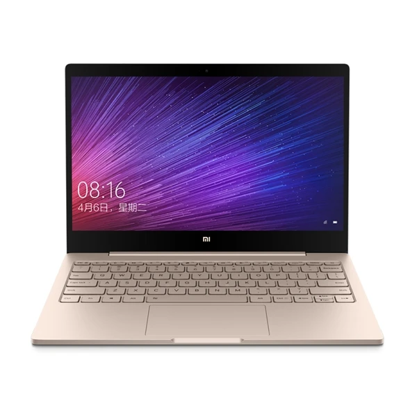 Xiaomi Mi Notebook Air 12.5' Gold m3-6Y30 Processor 4GB DDR4 RAM 128GB PCIe SSD expandable SSD slot Gold color
Xiaomi Mi Notebook Air 12.5' Gold m3-6Y30 Processor 4GB DDR4 RAM 128GB PCIe SSD expandable SSD slot Gold color