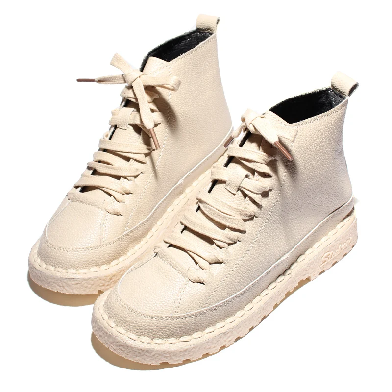 Japanese Literary Retro Round Head Strap Flat Bottom Comfortable Soft Bottom Casual Boots High To Help Short Boots Sen Female
Japanese Literary Retro Round Head Strap Flat Bottom Comfortable Soft Bottom Casual Boots High To Help Short Boots Sen Female