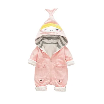 New Children's Clothing Autumn and Winter Baby Jumpsuit baby's Newborn Clothes Pure Cotton Plus Velvet Baby Climbing Suit
New Children's Clothing Autumn and Winter Baby Jumpsuit baby's Newborn Clothes Pure Cotton Plus Velvet Baby Climbing Suit