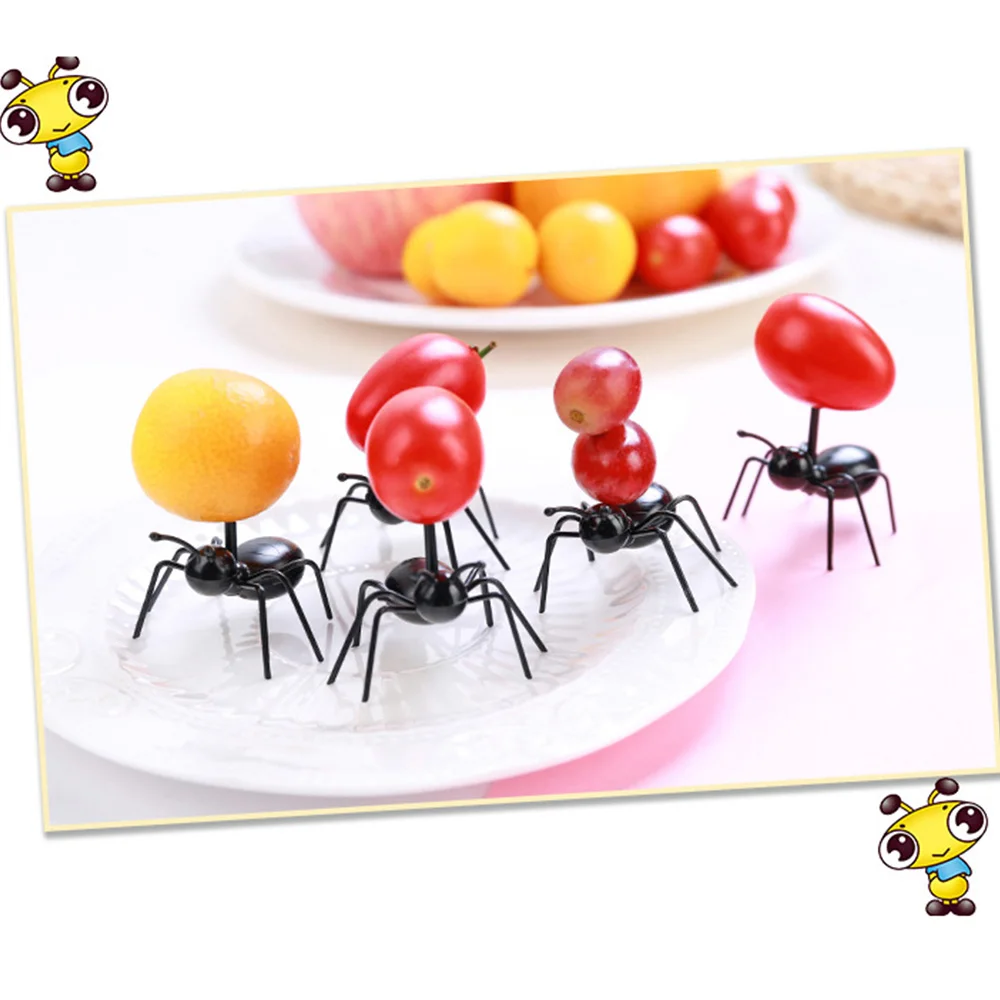 12pcs DIY Mini Cos Ant Fruit Fork Plastic Decoration Kitchen Bar Kids Dessert Forks Tableware animal food pick Ant toothpick
12pcs DIY Mini Cos Ant Fruit Fork Plastic Decoration Kitchen Bar Kids Dessert Forks Tableware animal food pick Ant toothpick