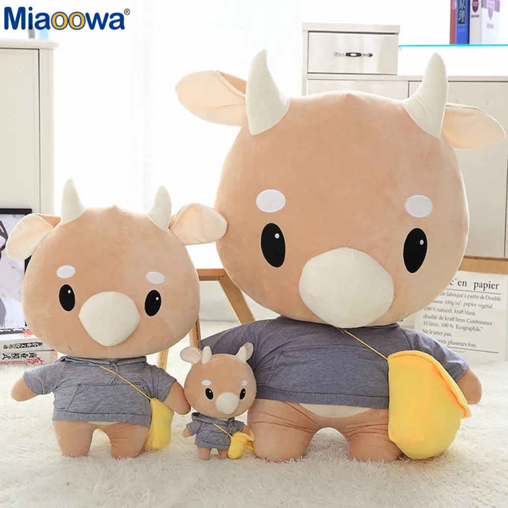 1pc 60cm Hardworking Cattle Backpack clothe Plush Toy Cartoon Modelling Soft Stuffed Animal lovely Gift For Child Friend
1pc 60cm Hardworking Cattle Backpack clothe Plush Toy Cartoon Modelling Soft Stuffed Animal lovely Gift For Child Friend