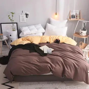 1pcs Twin Full Queen King Size 100% Cotton Duvet Cover Solid Color Comforter Cover Duble Side Can Be Used Blanket Cover
1pcs Twin Full Queen King Size 100% Cotton Duvet Cover Solid Color Comforter Cover Duble Side Can Be Used Blanket Cover