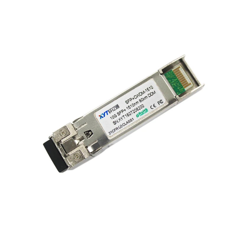 EMS free top quality 10G CWDM SFP+ module 10G 80KM 1470-1610nm SFP optical fiber transceiver
EMS free top quality 10G CWDM SFP+ module 10G 80KM 1470-1610nm SFP optical fiber transceiver