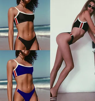 2019 High Elasticity Solid Colors Splice Swimwear Women Sport Suit Bandeau Bikini Set Push Up Bathing Suit Beachwear A2413YPC
2019 High Elasticity Solid Colors Splice Swimwear Women Sport Suit Bandeau Bikini Set Push Up Bathing Suit Beachwear A2413YPC