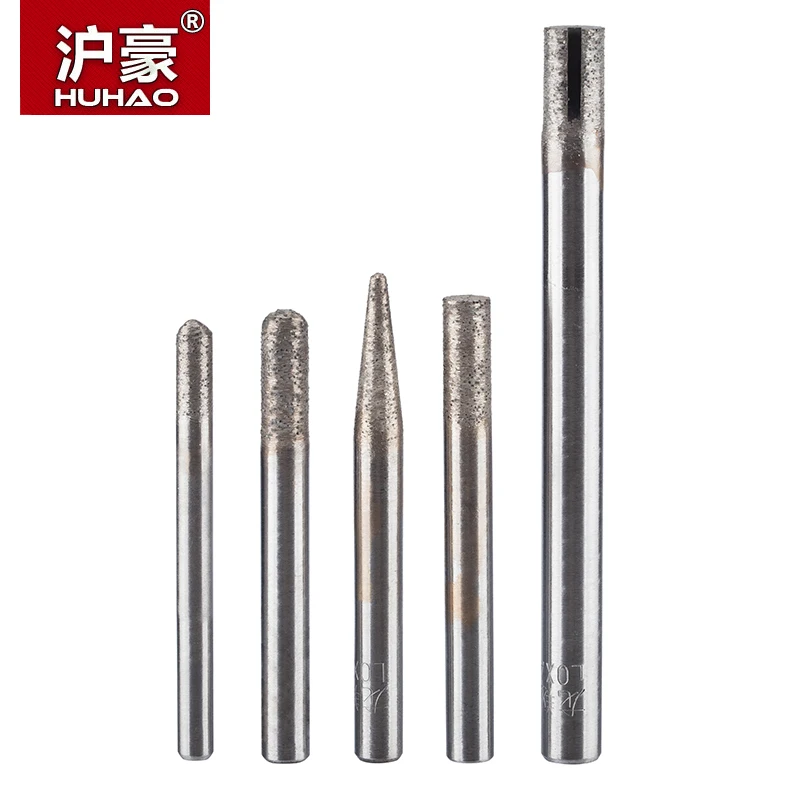 HUHAO 1PC Stone Engraving bit Stone Machine Cutter CNC router bit for stone carving tool Electroplated diamond Router bit
HUHAO 1PC Stone Engraving bit Stone Machine Cutter CNC router bit for stone carving tool Electroplated diamond Router bit