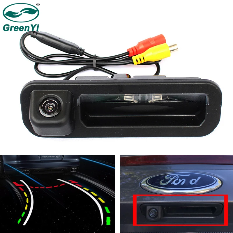 GreenYi Special Car Rear View Camera For Ford Focus 2 3 2012 2013 Trunk Handle Trajectory Camera Color Night Vision Waterproof
GreenYi Special Car Rear View Camera For Ford Focus 2 3 2012 2013 Trunk Handle Trajectory Camera Color Night Vision Waterproof