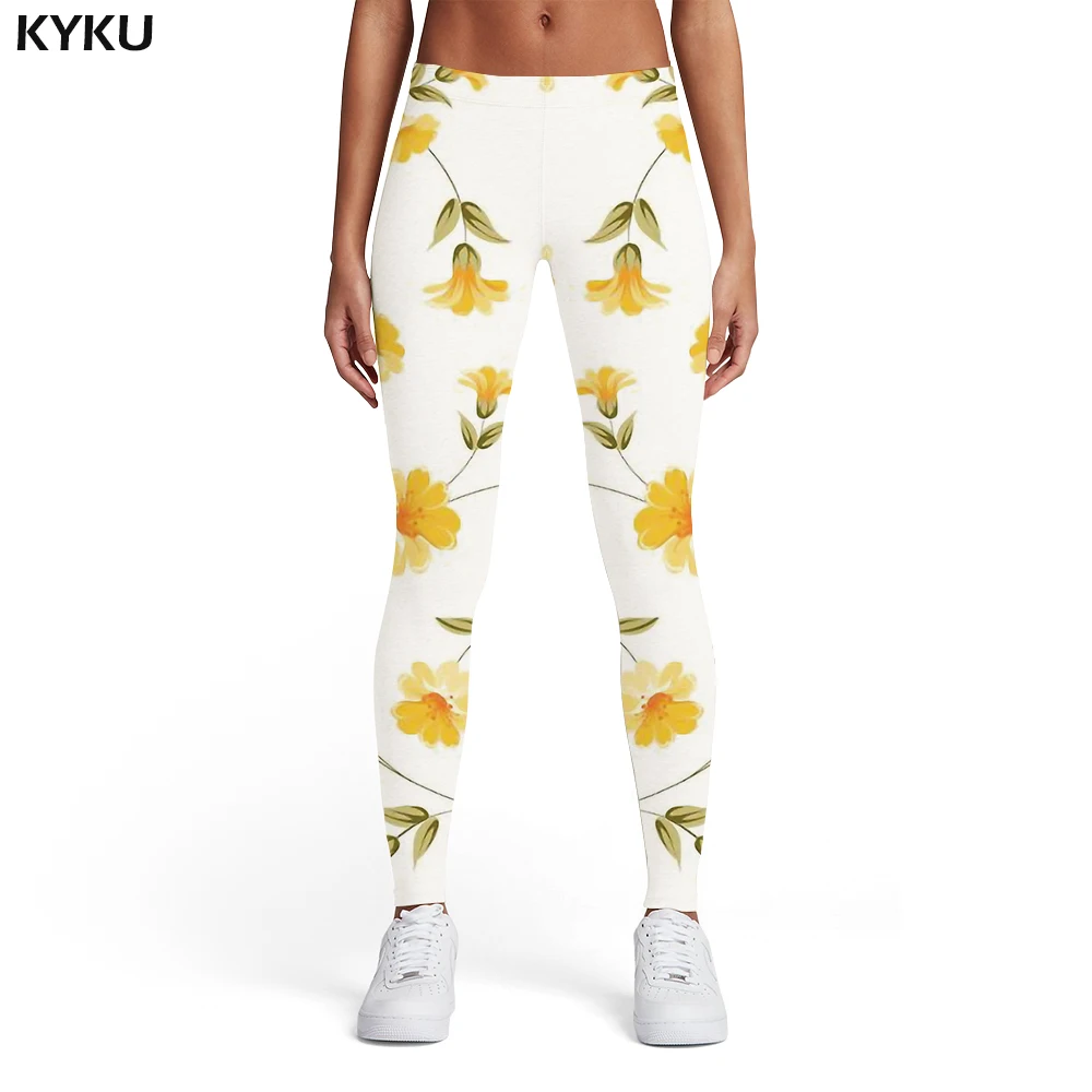KYKU Flower Leggings Women Leaf Elastic White Trousers Harajuku 3d Print Printed pants Womens Leggings Pants Jeggings Jeggins
KYKU Flower Leggings Women Leaf Elastic White Trousers Harajuku 3d Print Printed pants Womens Leggings Pants Jeggings Jeggins