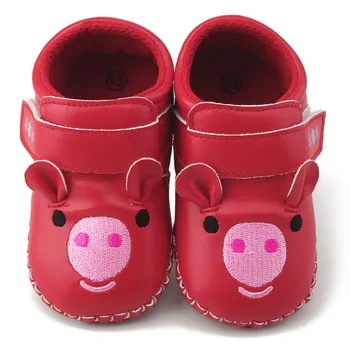 PU Toddler Baby Girls Cartoon Pig Embroidery Soft Shoes Infant Anti-slip First Walker Crib Shoes
PU Toddler Baby Girls Cartoon Pig Embroidery Soft Shoes Infant Anti-slip First Walker Crib Shoes