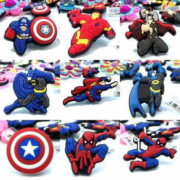 4pcs/lot Marvel Avenger High Imitation Shoe Charms Cartoon Figure Shoe Buckles Accessorie Fit for Croc JIBZ Kids Gift
4pcs/lot Marvel Avenger High Imitation Shoe Charms Cartoon Figure Shoe Buckles Accessorie Fit for Croc JIBZ Kids Gift