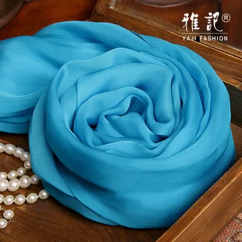 Genuine Silk Women Scarf 2017 Summer Autumn Winter High Quality Shawl 200 * 65 cm Fashion Water Blue Solid Color Scarves
Genuine Silk Women Scarf 2017 Summer Autumn Winter High Quality Shawl 200 * 65 cm Fashion Water Blue Solid Color Scarves