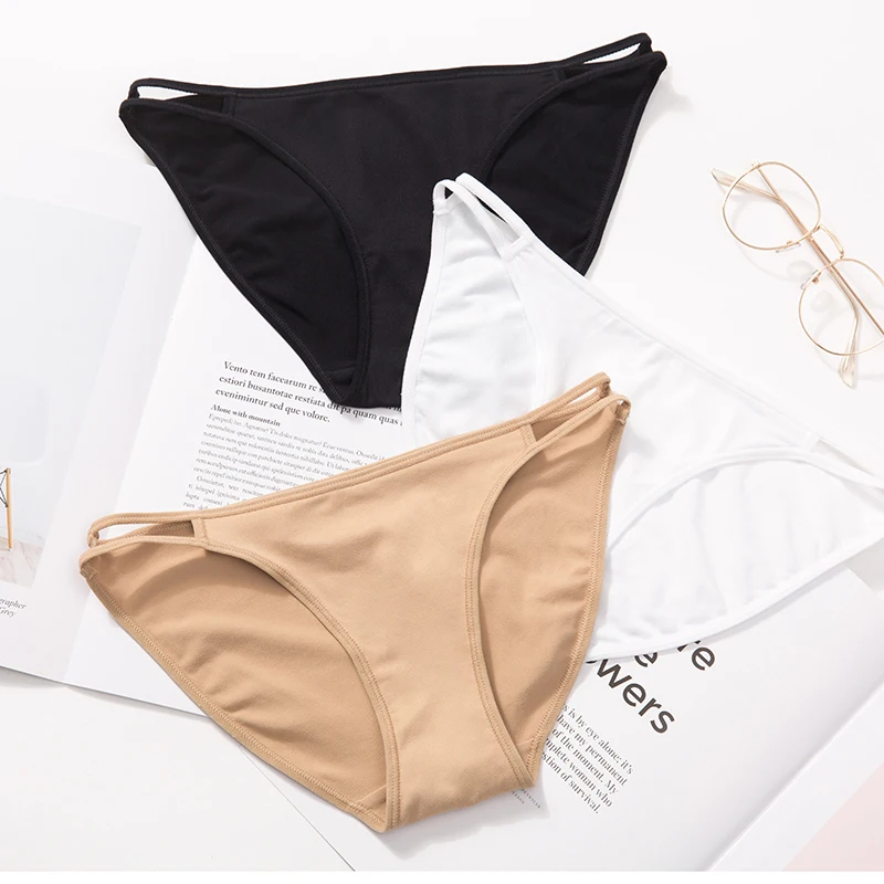 Simple Trackless Comfortable Mudale Cotton Women's Low-waist Underpants Triangular Shorts
Simple Trackless Comfortable Mudale Cotton Women's Low-waist Underpants Triangular Shorts