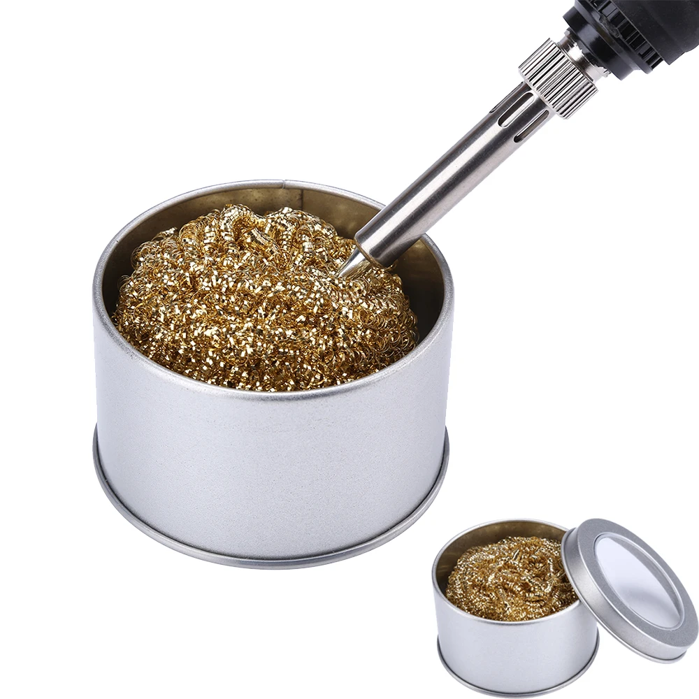 Soldering Iron Tip Cleaner Steel Wire With Stand Holder Welding Solder Head Cleaning BGA Soldering Station Repair Tools Kit
Soldering Iron Tip Cleaner Steel Wire With Stand Holder Welding Solder Head Cleaning BGA Soldering Station Repair Tools Kit