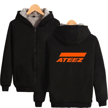 ATEEZ Print Zipper Hooded Sweatshirt 2019 New Korean Team Harajuku Casual Hot Sale Thick Warm Hoodies Hip High Quality Clothing
ATEEZ Print Zipper Hooded Sweatshirt 2019 New Korean Team Harajuku Casual Hot Sale Thick Warm Hoodies Hip High Quality Clothing