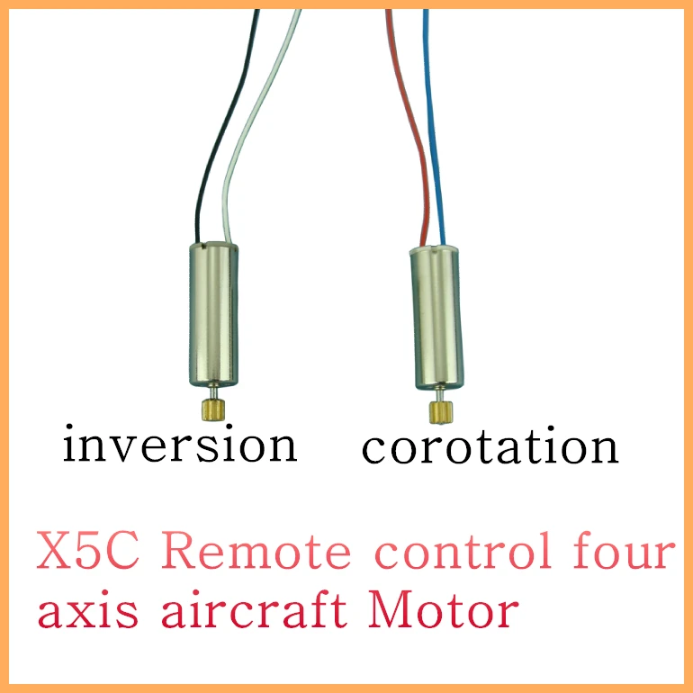 GOOD!X5C Remote control four axis aircraft Motor accessories WITH Copper gear,AB rc parts,corotation/inversion
GOOD!X5C Remote control four axis aircraft Motor accessories WITH Copper gear,AB rc parts,corotation/inversion