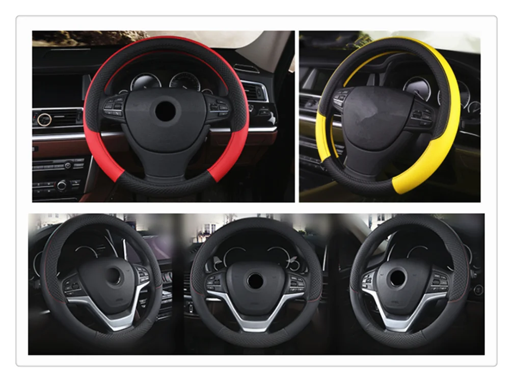 High quality PU leather car interior steering wheel cover 38 cm weave for Hyundai HND-3 Veloster i10 LPI 30blue R cee d ix
High quality PU leather car interior steering wheel cover 38 cm weave for Hyundai HND-3 Veloster i10 LPI 30blue R cee d ix