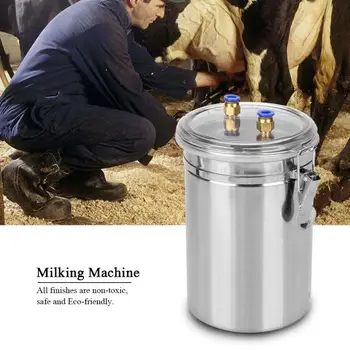 2L Electric Impulse Milk Milking Machine for Sheep Cows Portable Stainless Steel Impulse Type Manual Pump Milker For Goat
2L Electric Impulse Milk Milking Machine for Sheep Cows Portable Stainless Steel Impulse Type Manual Pump Milker For Goat