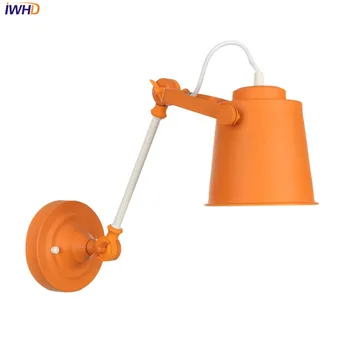 IWHD Iron Adjustable Creative Wall Lamp Loft Nordic LED Wall Light Vintage Industrial Wandlamp Retro Wall Lamp For Home Lighting
IWHD Iron Adjustable Creative Wall Lamp Loft Nordic LED Wall Light Vintage Industrial Wandlamp Retro Wall Lamp For Home Lighting