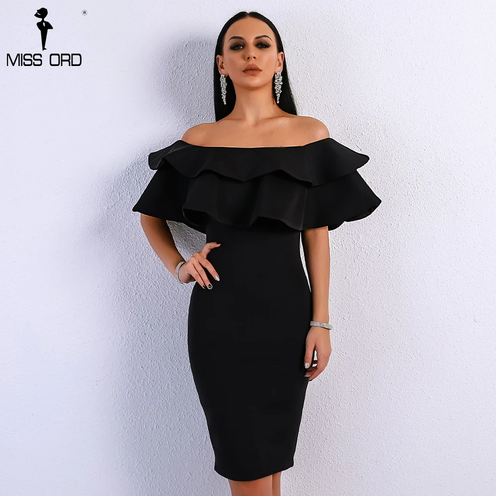 Missord 2019 Summer Sexy Off Shoulder Slash Neck Ruffles Backless Dresses Female Split Elegant Solid Color Dress FT9076-2
Missord 2019 Summer Sexy Off Shoulder Slash Neck Ruffles Backless Dresses Female Split Elegant Solid Color Dress FT9076-2