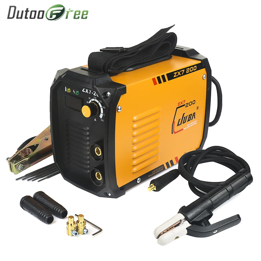 Dutoofree Electric arc welder Inverter Arc Electric Welding Machine MMA Welder for Welding Working and Electric Working 200A
Dutoofree Electric arc welder Inverter Arc Electric Welding Machine MMA Welder for Welding Working and Electric Working 200A