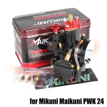 Motorcycle 24mm Universal Carburetor Parts for Mikuni Maikuni PWK24 Scooters With Power Jet ATV
Motorcycle 24mm Universal Carburetor Parts for Mikuni Maikuni PWK24 Scooters With Power Jet ATV