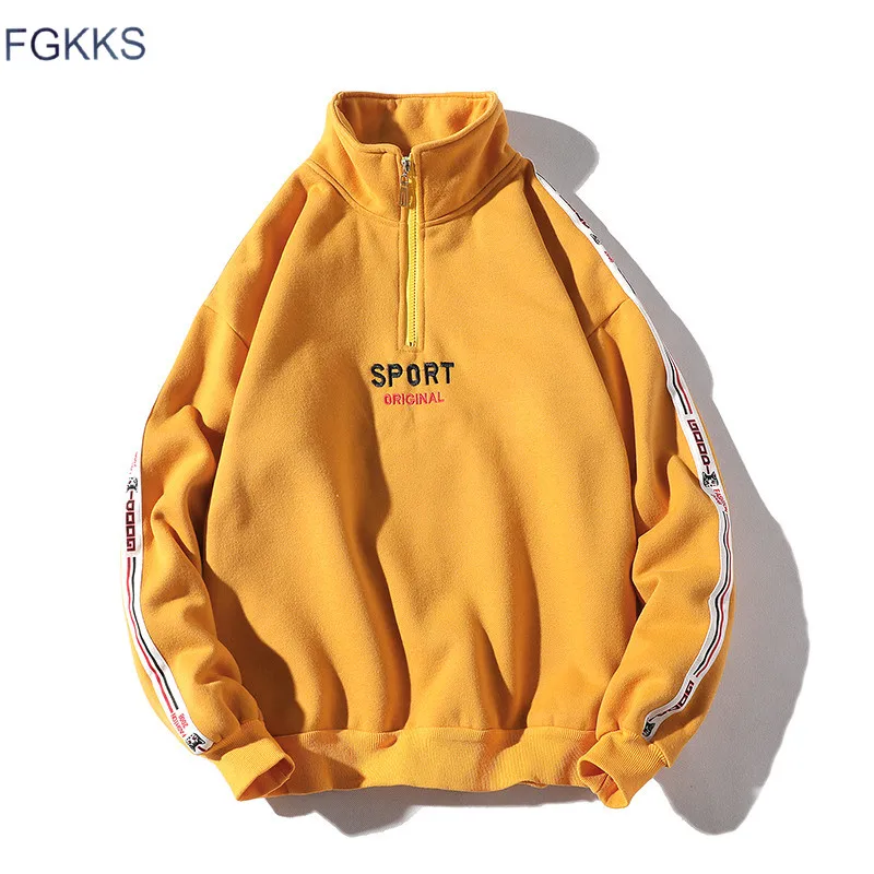 FGKKS Fashion Brand Hoodies Men 2019 Autumn Men's Hip Hop Hoodie Zipper Streetwear Male Solid Color Pullover Hoodie Top
FGKKS Fashion Brand Hoodies Men 2019 Autumn Men's Hip Hop Hoodie Zipper Streetwear Male Solid Color Pullover Hoodie Top