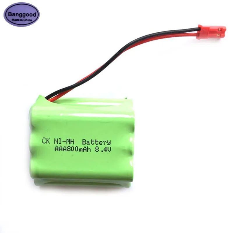 Double-deck Ladder shaped 8.4V 800mAh 7x AAA Ni-MH Rechargeable Battery Pack w/ JST Plug for RC Cars Boat Remote Toys | Электроника