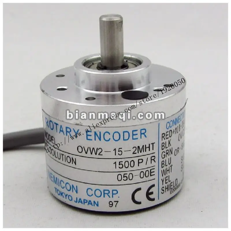OVW2-15-2MHT close control over supply of photoelectric encoder / shaft diameter 6mm / 1500P / R pulse
OVW2-15-2MHT close control over supply of photoelectric encoder / shaft diameter 6mm / 1500P / R pulse