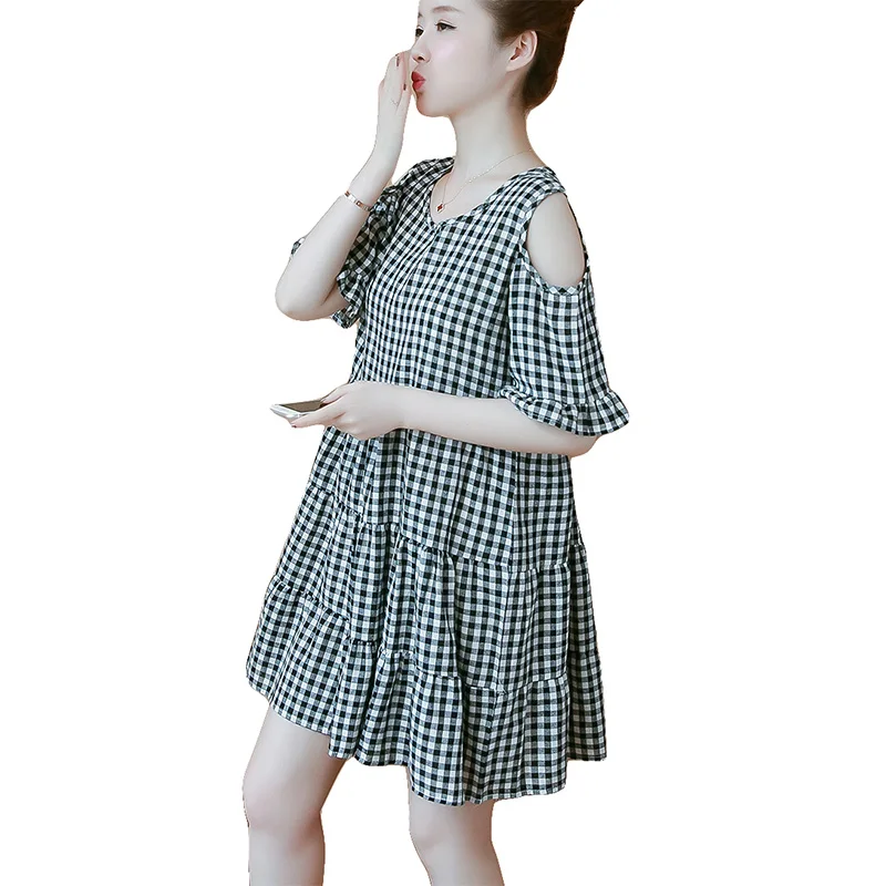 VogorSean Summer Women Blouse Plus Tunic Fashion Shirt Women's Blouses Black White Plaid Loose Half Sleeve Top Female Clothing
VogorSean Summer Women Blouse Plus Tunic Fashion Shirt Women's Blouses Black White Plaid Loose Half Sleeve Top Female Clothing