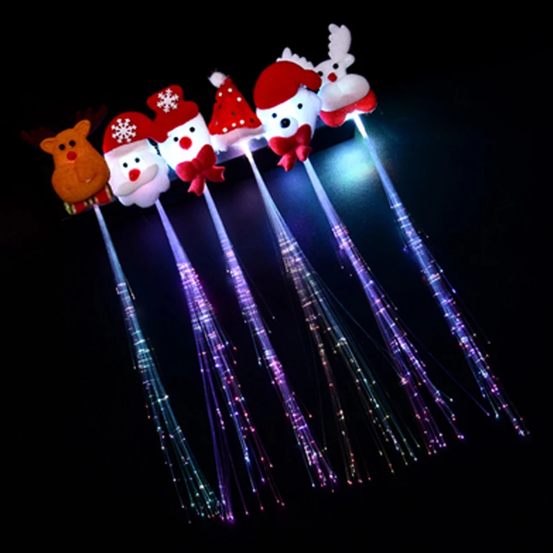 LED Party Christmas Glow Hair Braid Headwear Light-Emitting Fiber Hairpin Luminous Braids Glow Gift Festival In The Dark In Toys
LED Party Christmas Glow Hair Braid Headwear Light-Emitting Fiber Hairpin Luminous Braids Glow Gift Festival In The Dark In Toys