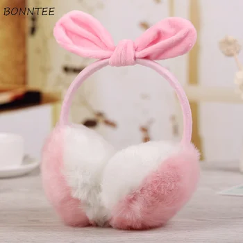Earmuffs Women Rosette Bow Decorate Faux Rabbit Fur Candy Color Womens Winter Warm Solid Sweet Furry Womens Earmuff Korean Style
Earmuffs Women Rosette Bow Decorate Faux Rabbit Fur Candy Color Womens Winter Warm Solid Sweet Furry Womens Earmuff Korean Style
