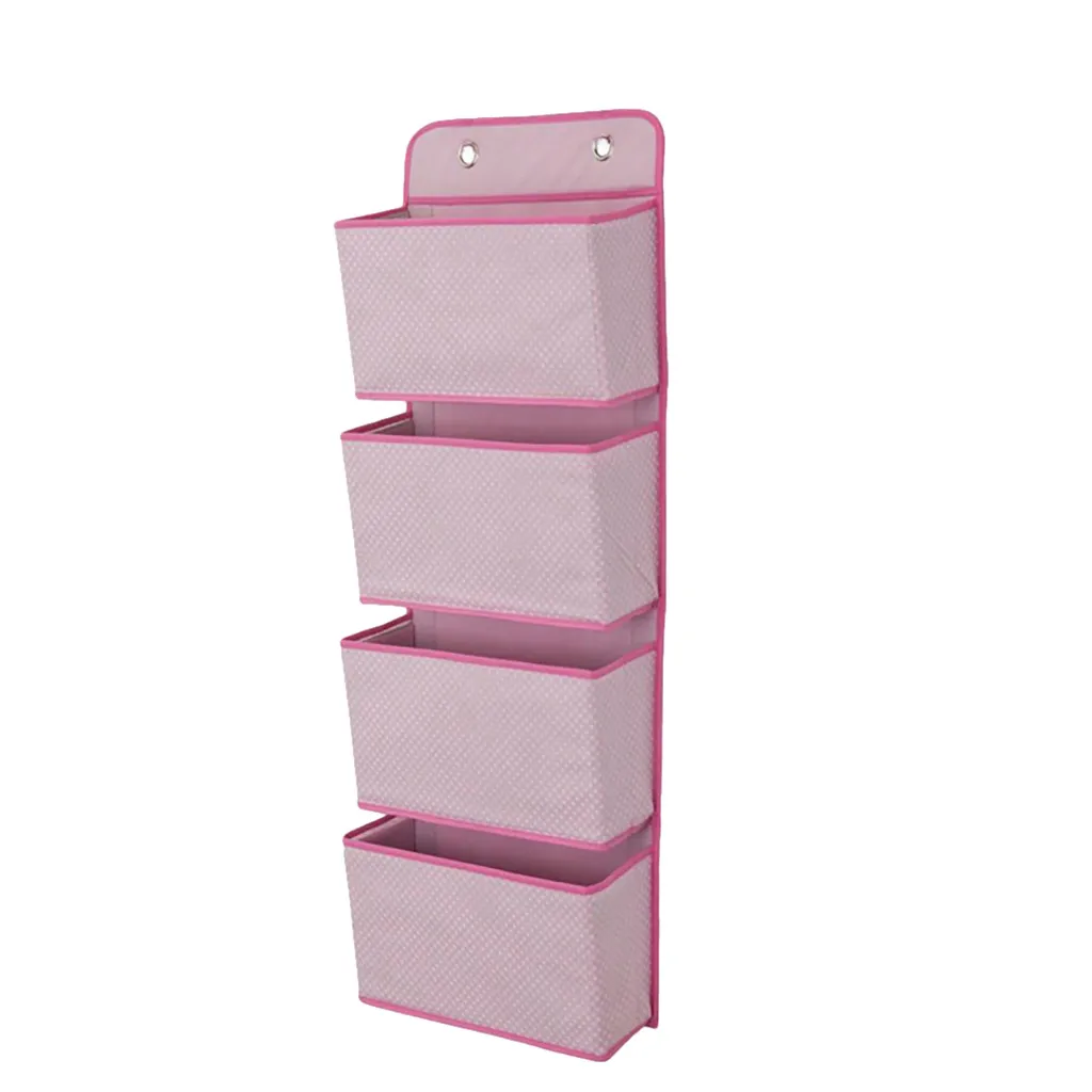 4-Pockets Wall Hanging Storage Bags Organizer Kid Children Bed Closet Wardrobe Organizer Wall-mounted Organizer for toys Closets
4-Pockets Wall Hanging Storage Bags Organizer Kid Children Bed Closet Wardrobe Organizer Wall-mounted Organizer for toys Closets