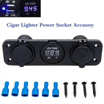 12V 120W Dual USB Power Motorcycle Boat Car Cigarette Lighter Socket Charger Plug Waterproof
12V 120W Dual USB Power Motorcycle Boat Car Cigarette Lighter Socket Charger Plug Waterproof