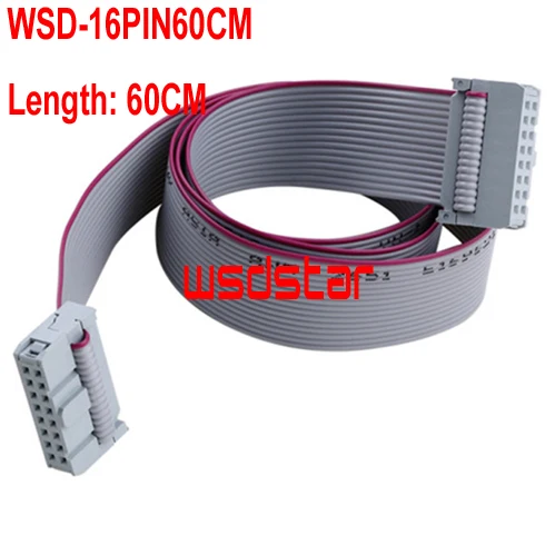 WsdStar 60 см длинный плоский провод/концентратор кабель из чистой меди Дата-кабель